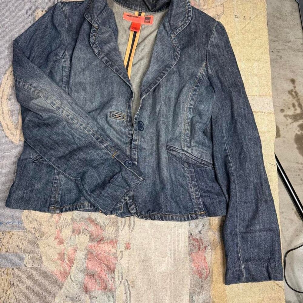 Vintage Y2K Mossimo blue denim jacket